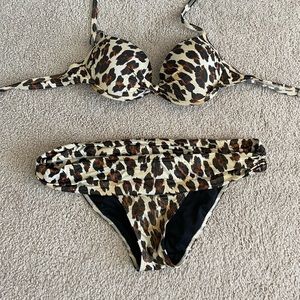 Victoria secret push up bikini set